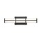 Z-Lite Harrison Vanity, 1-Light, 18 In.W x 4 In.L x 4.75 In.H, Matte Black/Frosted 1011-18W-MB-LED - alternate 3